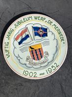 Jubileumbord Scheepswerf  "De Merwede" 1902-1952, Ophalen of Verzenden, Gebruikt