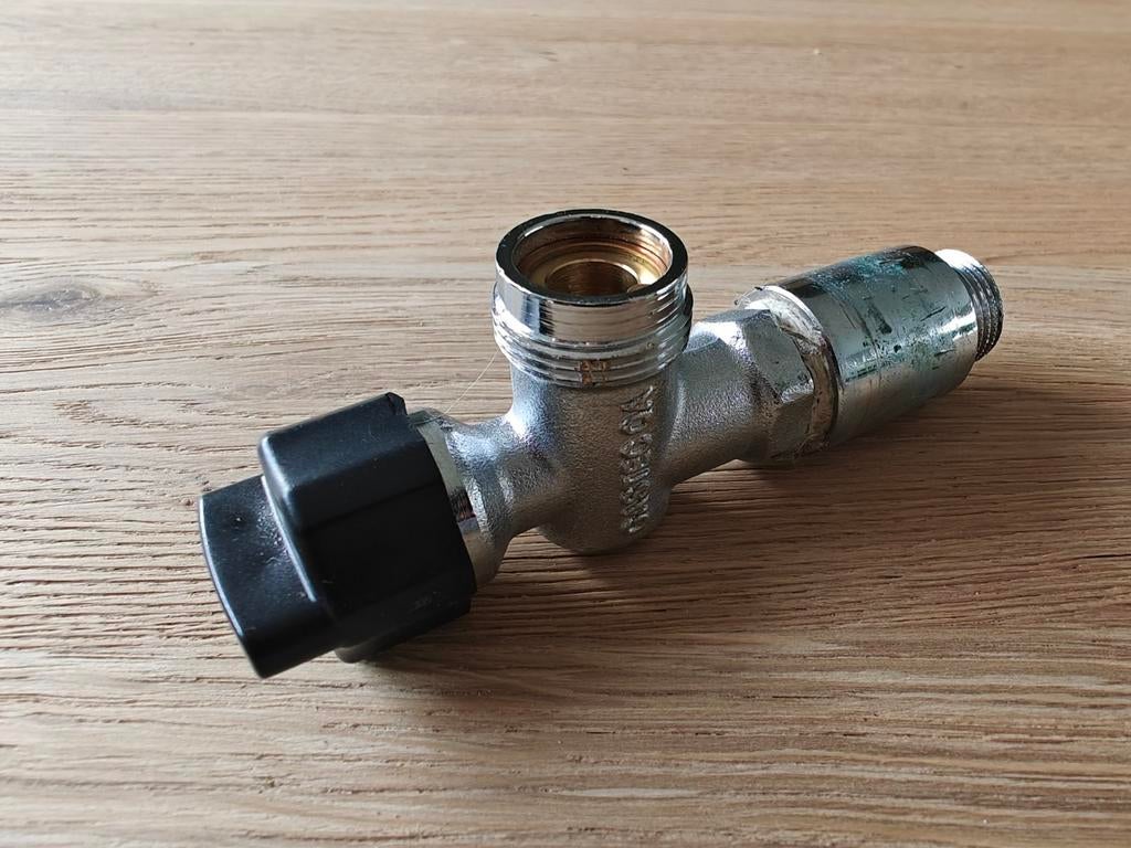 Gaskraan haaks 1/2", Ophalen of Verzenden