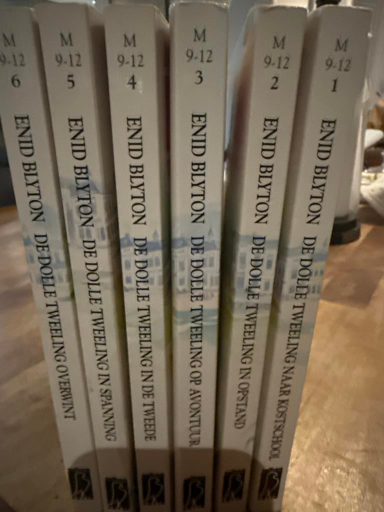 Enid Blyton - De dolle tweeling - deel 1-6, Boeken, Kinderboeken | Jeugd | 10 tot 12 jaar, Ophalen of Verzenden, Zo goed als nieuw