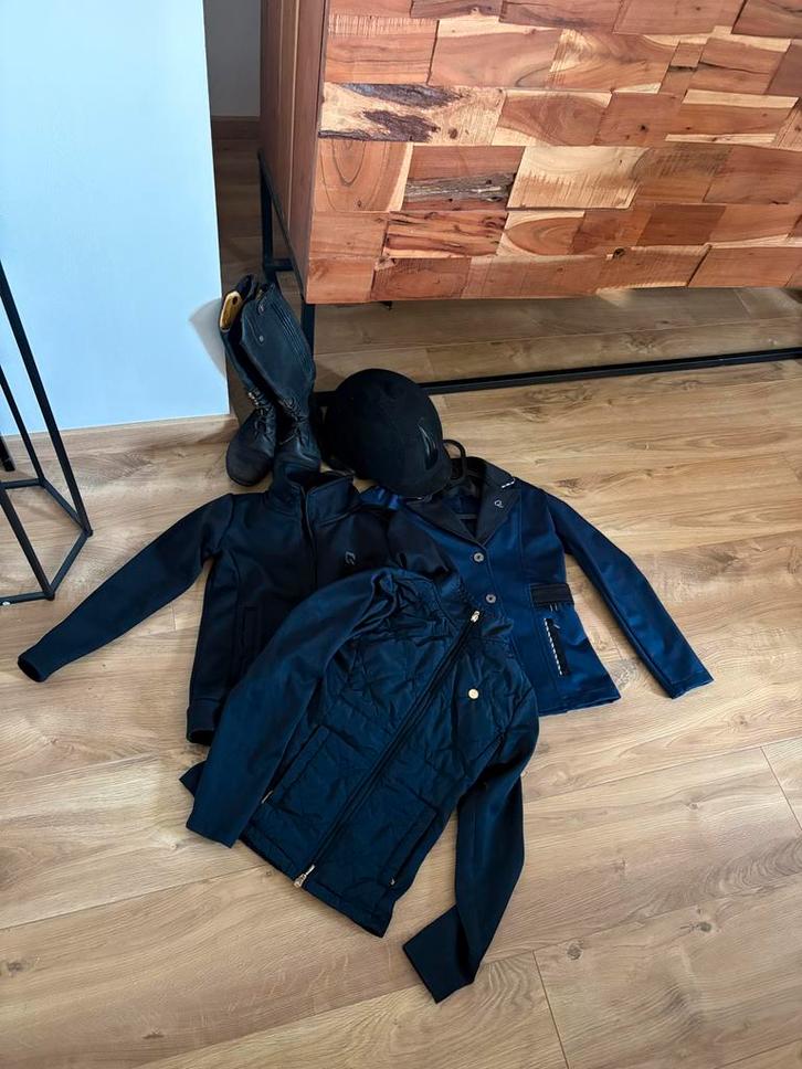 Paarrijd spullen meisje, Dieren en Toebehoren, Paardrijkleding, Zo goed als nieuw, Bovenkleding, Dressuur, Ophalen of Verzenden