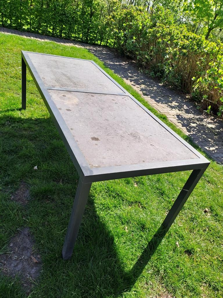 Tuintafel Hartmann, Tuin en Terras, Ophalen, Gebruikt, Rechthoekig