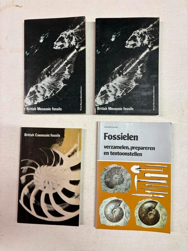 Fossielen boeken - British Museum Natural History, Boeken, Natuur, Gelezen, Natuur algemeen, Ophalen of Verzenden