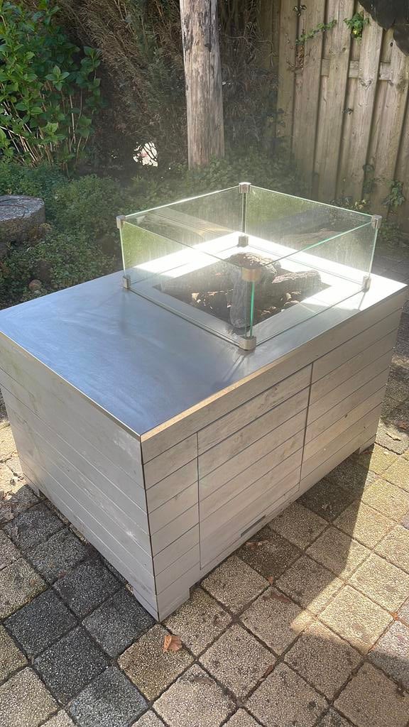 Cosi 99 vuurtafel, Ophalen, Gebruikt