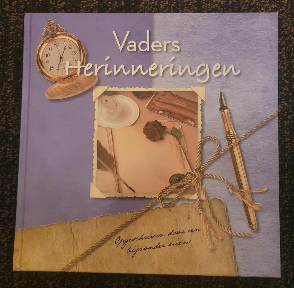 Vaders Herinneringen - Een boek om in te vullen, Ophalen of Verzenden, Zo goed als nieuw, Onbekend