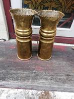 Setje van de 25 pounder huls vazen WO2, Ophalen of Verzenden, Landmacht, Engeland, Hulzen of Bodemvondsten