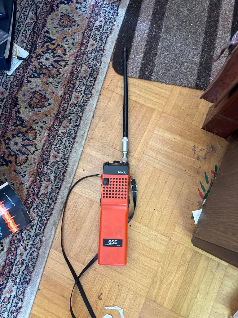 Handic 65E Walkietalkie, Telecommunicatie, Ophalen of Verzenden, Gebruikt, 2 to 5 km, Portofoon of Walkie-talkie
