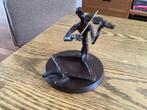 Bronzen sculptuur de violist,ontwerper Alberto Giacometti., Ophalen of Verzenden