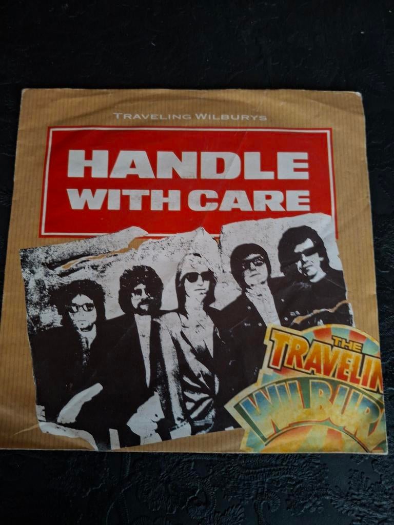 Traveling Wilburys - Handle with care, Ophalen of Verzenden, Zo goed als nieuw, Pop
