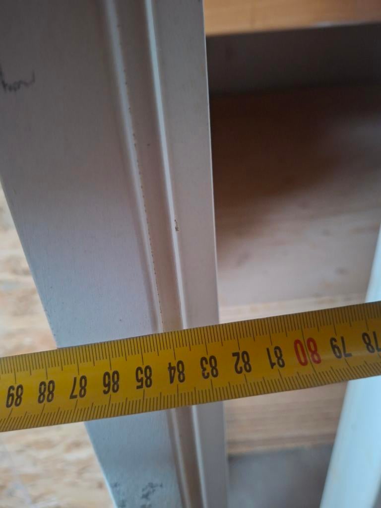 2x Grenen houten binnendeurkozijn stomp 83x211,5 cm, Doe-het-zelf en Verbouw, Deuren en Horren, Ophalen of Verzenden, Binnendeur