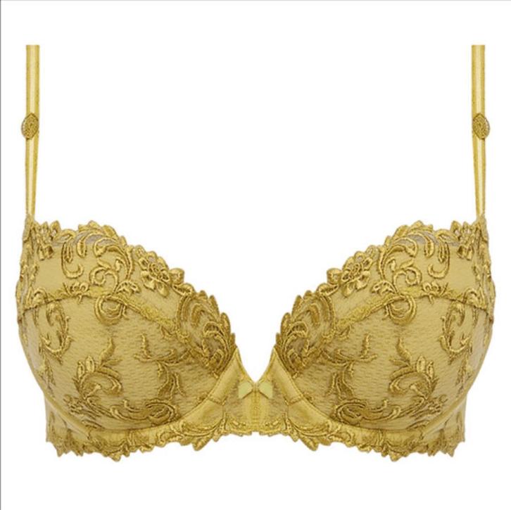 Goudkleurige bh van Wacoal (85A), Kleding | Dames, Ondergoed en Lingerie, BH, Geel, Ophalen of Verzenden