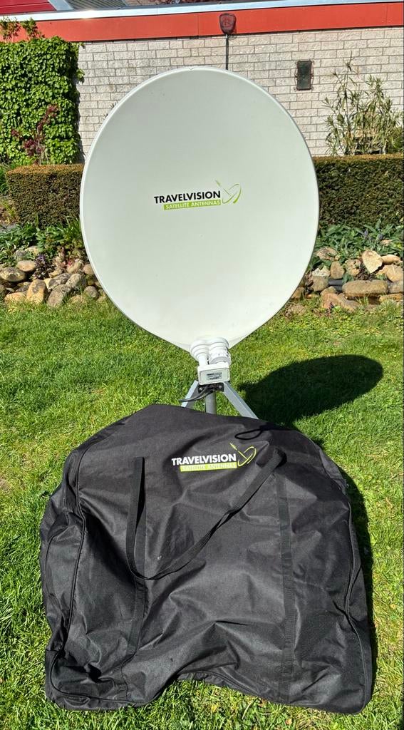 Travel Vision R7 volautomatische schotel - 65 cm Single PRO, Ophalen, Zo goed als nieuw, (Schotel)antenne, Overige merken