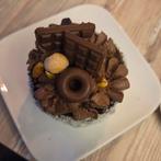 Chocolade cupcake met kokos en noten, Ophalen