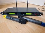 HQ dubbele draadloze microfoon, Muziek en Instrumenten, Microfoons, Ophalen of Verzenden, Gebruikt, Zangmicrofoon, Draadloos