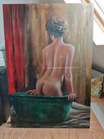 Groot schilderij. Olie verf., Ophalen of Verzenden