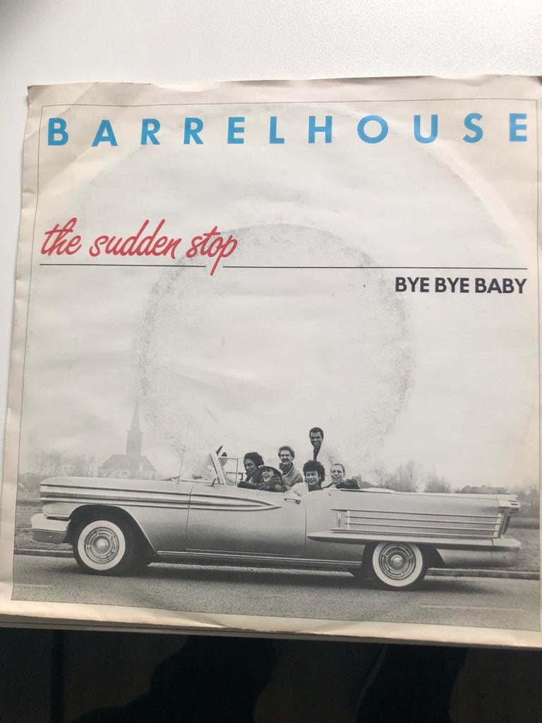 Barrelhouse - The Sudden Stop / Bye Bye Baby single, Gebruikt, 7 inch, Single, Ophalen of Verzenden