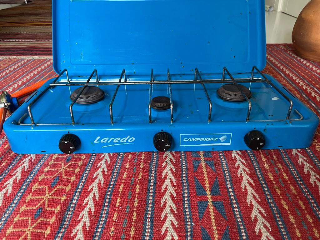 Campinggaz fornuis., Ophalen, Gebruikt