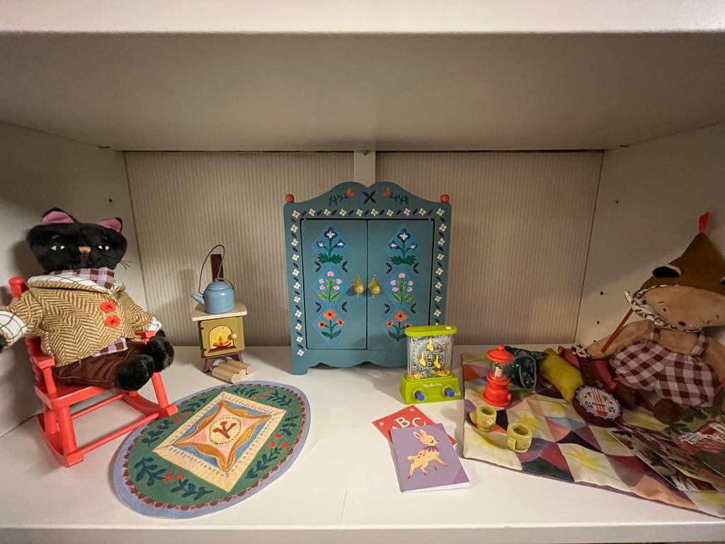 Moulin Roty Les Minoushkas set, Ophalen of Verzenden, Nieuw, Overige typen