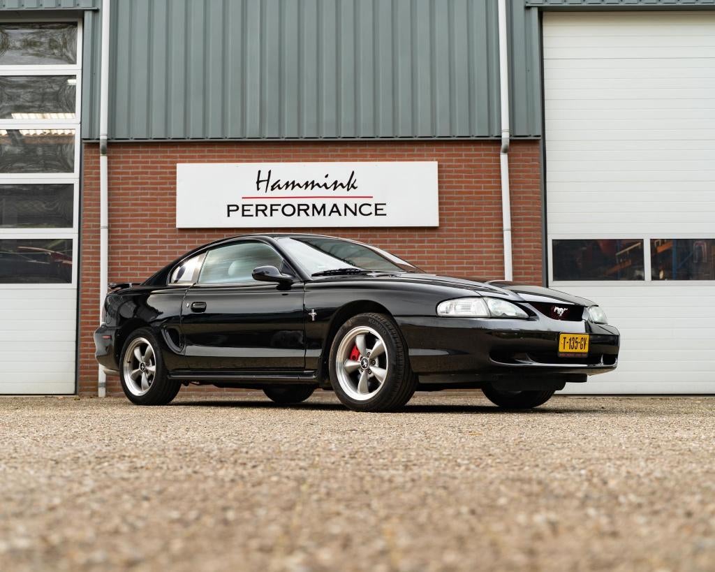 '96 Ford Mustang 4.6L V8 Automaat, Auto's, Automaat, 1610 kg, 8 cilinders, 4 stoelen