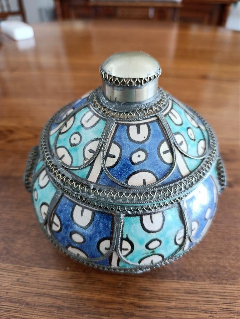 Oude Marokkaanse Jobbana pot, Ophalen of Verzenden