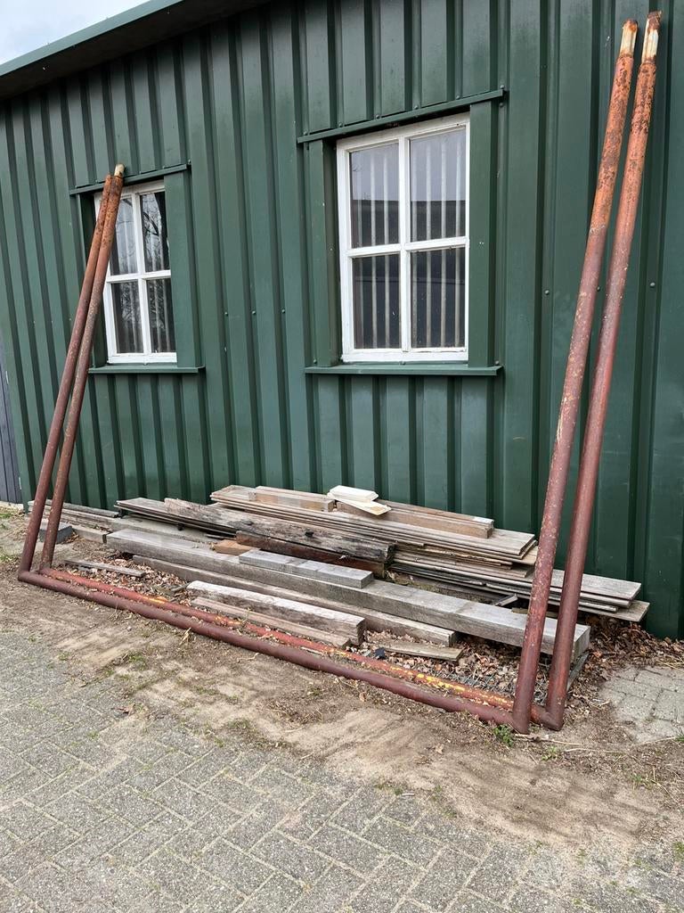 IJzeren voetbal doeltjes gratis, Ophalen, Gebruikt, Buitenlandse clubs