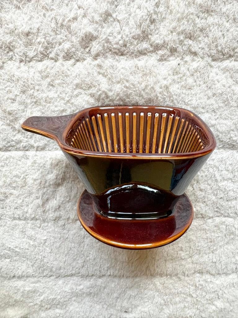 Vintage, jaren 60/70 keramiek koffiefilter _ Villeroy & Boch, Ophalen of Verzenden