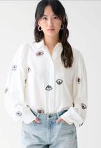 Shoeby by Fred oogjes blouse maat XXL, Verzenden, Zo goed als nieuw, Shoeby, Blouse of Tuniek