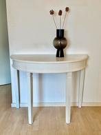 Bijzettafel hout, Ophalen, Gebruikt, 50 tot 100 cm, Rond