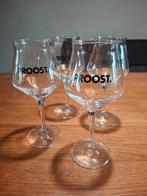 4 bierglazen met Linda 'PROOST.' opdruk, Ophalen, Nieuw, Bierglas