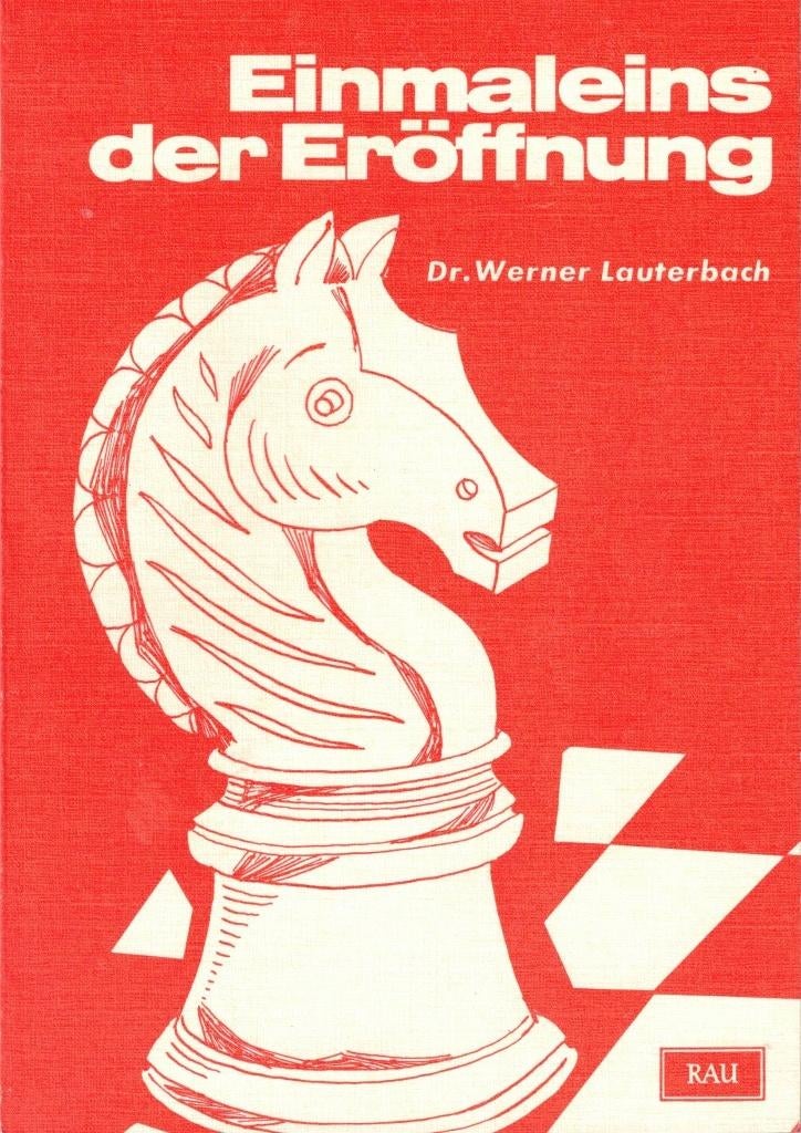 Einmaleins der Eröffnung - Werner Lauterbach, Ophalen of Verzenden, Zo goed als nieuw, Werner Lauterbach, Denksport