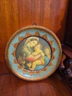 Antieke Madonna met Kind schilderij, Raphael, Florence, Ophalen of Verzenden