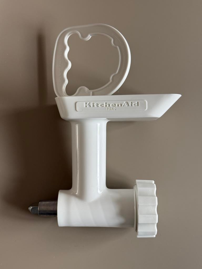 Kitchenaid vleesmolen opzetstuk - Slechts 1x gebruikt, Ophalen of Verzenden, Zo goed als nieuw