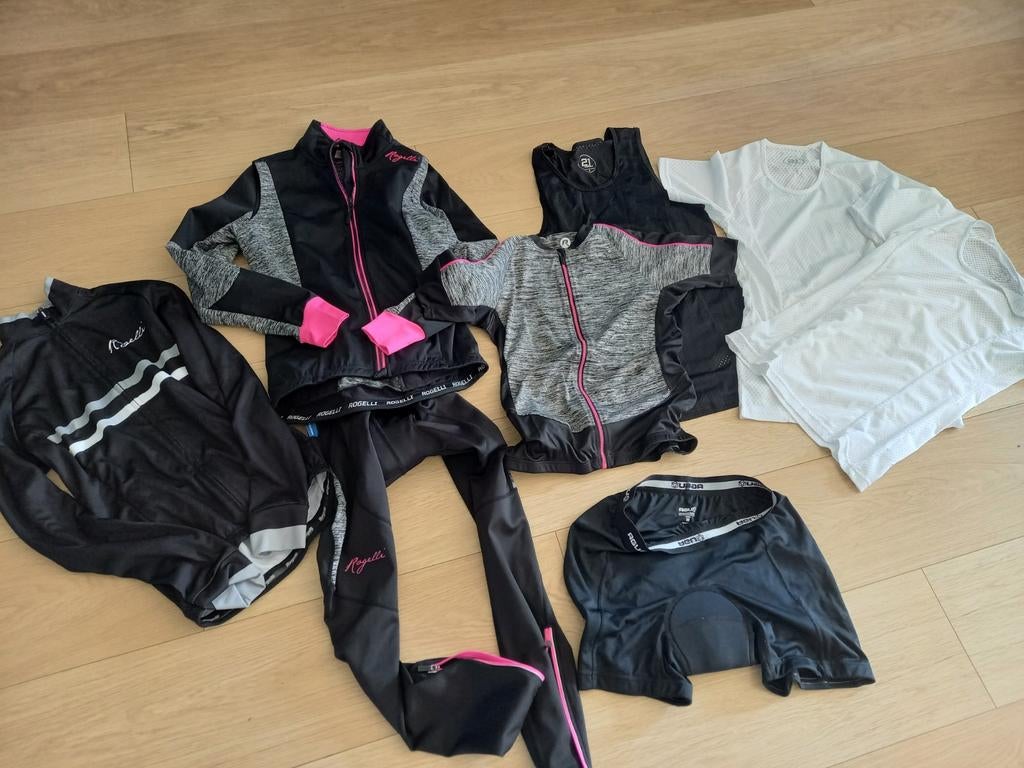Wieler/mountainbike kledingpakket dames, Kleding | Dames, Ophalen, Zo goed als nieuw