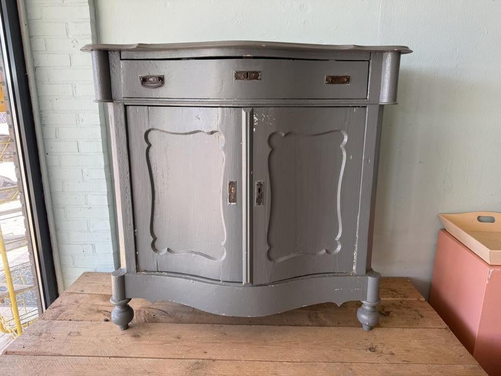 Sfeervolle vintage kast / dressoir /commode– landelijk, Huis en Inrichting, Kasten | Dressoirs, Ophalen, Gebruikt, 50 tot 100 cm