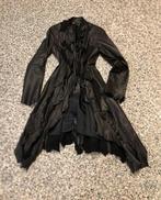 Rundholz gothic MadMax cyberpunk distressed leather coat jas, Kleding | Dames, Jassen | Zomer, RUNDHOLZ, Zwart, Ophalen of Verzenden