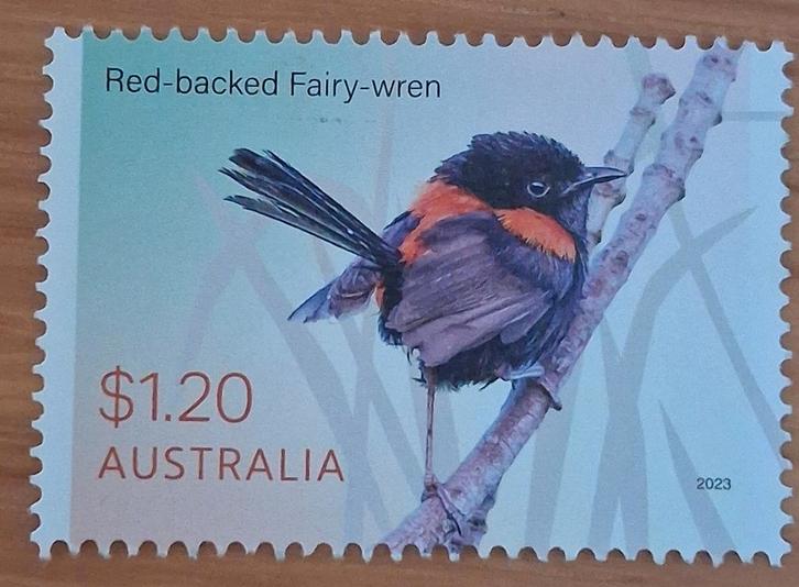AUSTRALIE 2023 :  FAIRY-WRENS SHEET, Postzegels en Munten, Postzegels | Oceanië, Ophalen of Verzenden