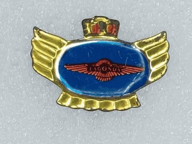 SP2183 Speldje Lagonda motor-car Great Britain, Ophalen of Verzenden, Gebruikt, Transport