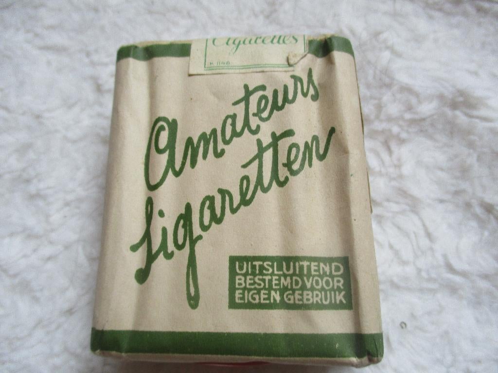 pakje amateur sigaretten, Ophalen of Verzenden, Gebruikt, Overige typen