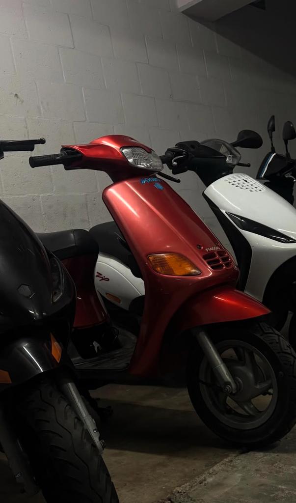 Piaggio Zip Type 2 70cc Brom, Ophalen, Tweetakt, Maximaal 45 km/u, Zo goed als nieuw