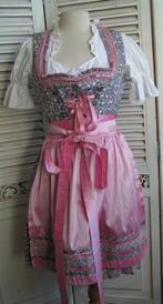 tiroler dirndl jurk en schort maat 42 nr WW 172, Carnaval, Maat 42/44 (L), Zo goed als nieuw, Kleding