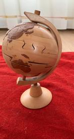 Houten 3D puzzel  Globe geheugenpuzzel, Ophalen of Verzenden, Minder dan 500 stukjes, Zo goed als nieuw, Rubik's of 3D-puzzel
