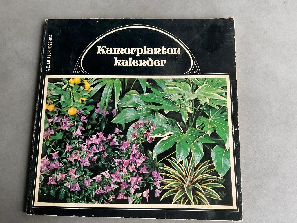 Kamerplanten kalender A.C. Muller-Idzerda, Boeken, Ophalen of Verzenden, Zo goed als nieuw, A.C. Muller-Idzerda, Kamerplanten