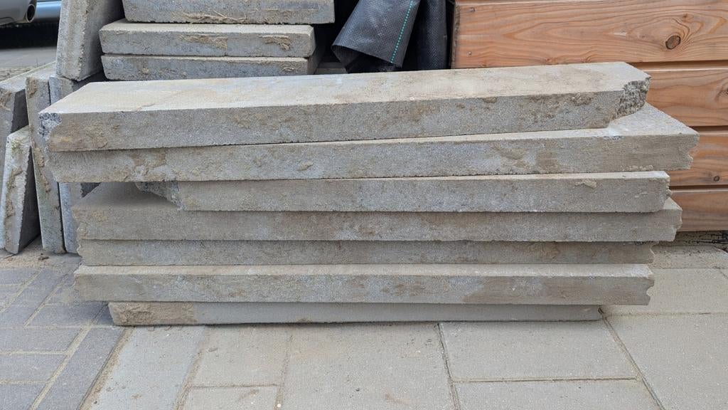 Gratis 6 opsluitbanden, 2 maten, Tuin en Terras, Ophalen, Gebruikt, Overige typen, Minder dan 100 cm