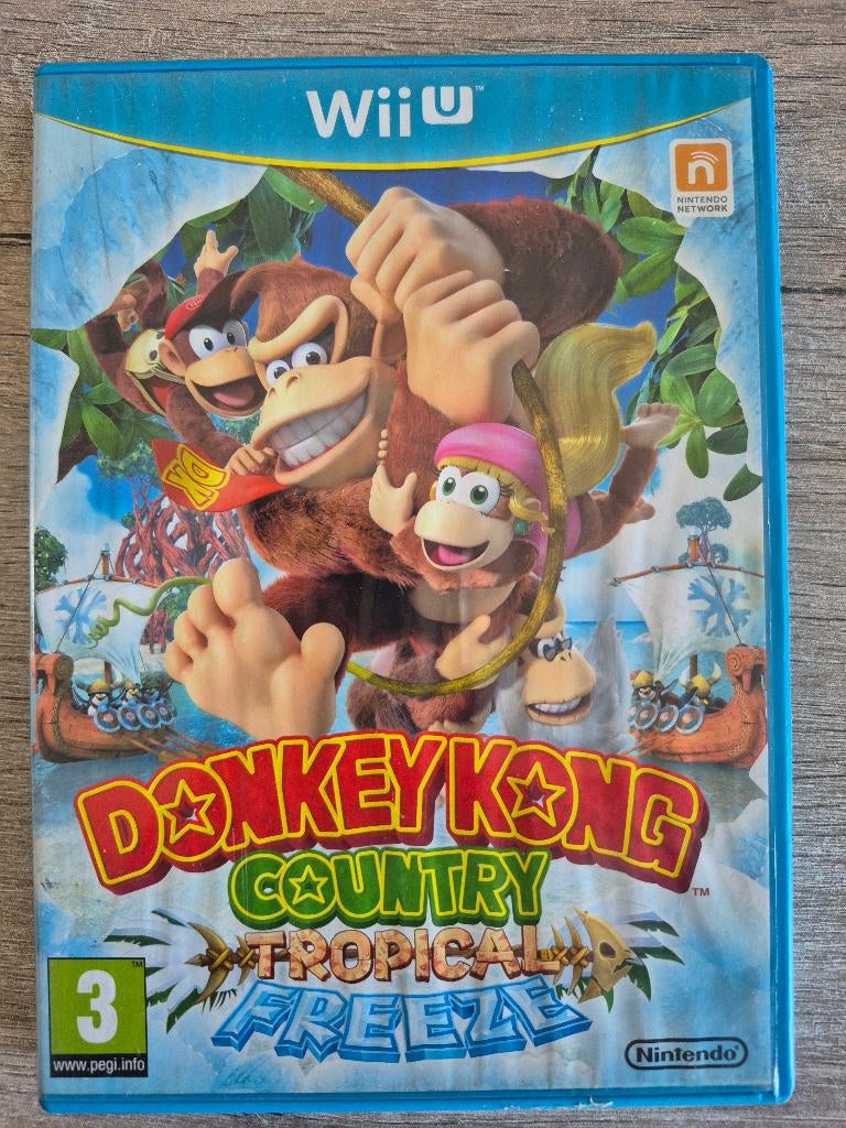 Donkey kong country tropical freeze, Spelcomputers en Games, Avontuur en Actie, Gebruikt, 2 spelers, Ophalen of Verzenden