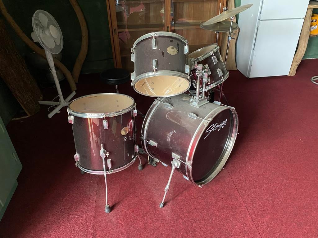 Drumstel stagg, Muziek en Instrumenten, Drumstellen en Slagwerk, Ophalen, Gebruikt, Overige merken