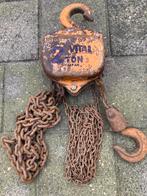 Takel, Doe-het-zelf en Verbouw, Lieren en Takels, Ophalen, Gebruikt, Handmatig