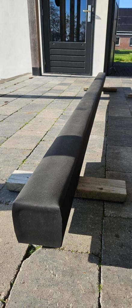 Mooie evenwichtsbalk - 295cm, Ophalen, Gebruikt, Materiaal, Zwart
