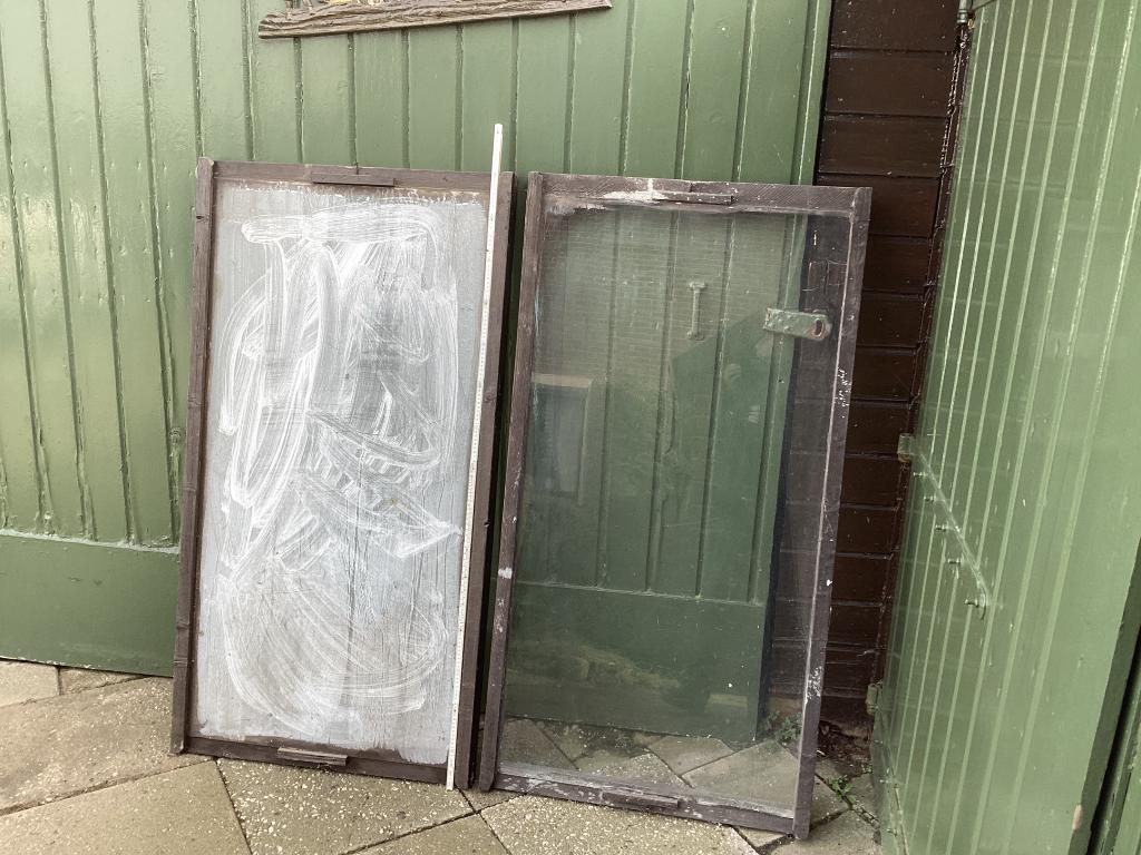Te koop platglas broeiramen, Tuin en Terras, Ophalen, Gebruikt, Kweekbak