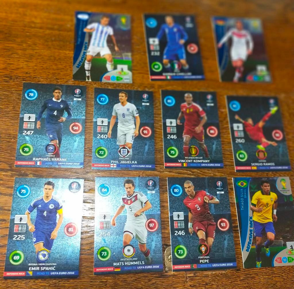 Voetbalplaatjes - diverse spelers en landen, Ophalen of Verzenden, Buitenlandse clubs, Poster, Plaatje of Sticker