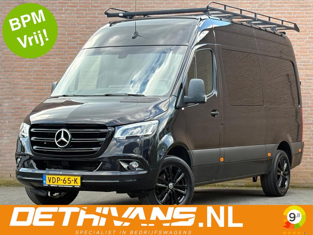 Mercedes-Benz Sprinter 319CDI 3.0V6 L2H2 Dubbelcabine / Came, Gebruikt, 7 stoelen, Bedrijf, Onderhoudsboekje