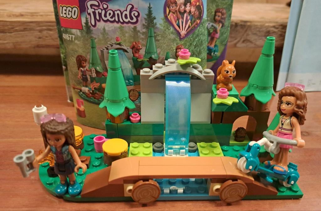 Lego Friends 41677 Waterval in het bos - Compleet, Ophalen of Verzenden, Gebruikt